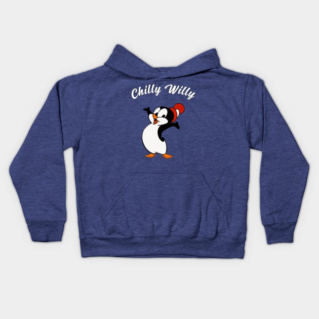 Chilly Willy - Woody Woodpecker Kids Hoodie by kareemik
